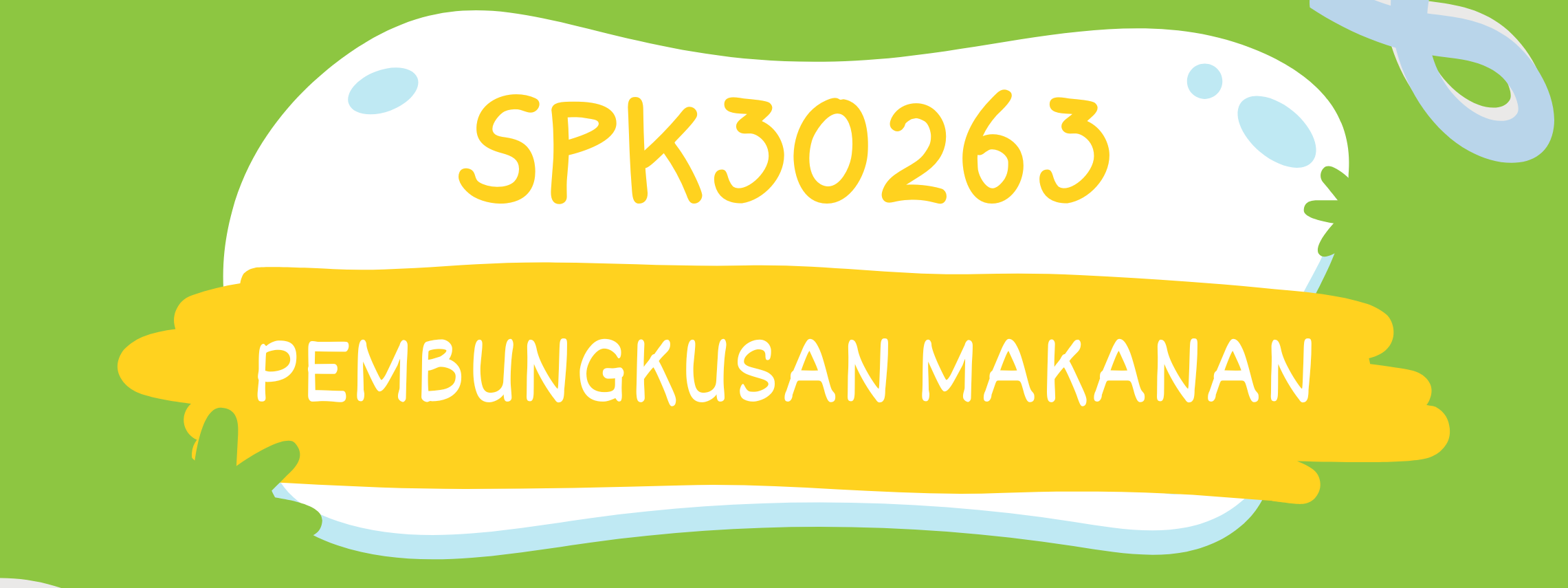 SPK30263 PEMBUNGKUSAN MAKANAN