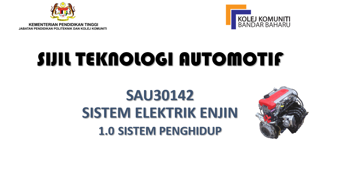 SAU30142 SISTEM ELEKTRIK ENJIN