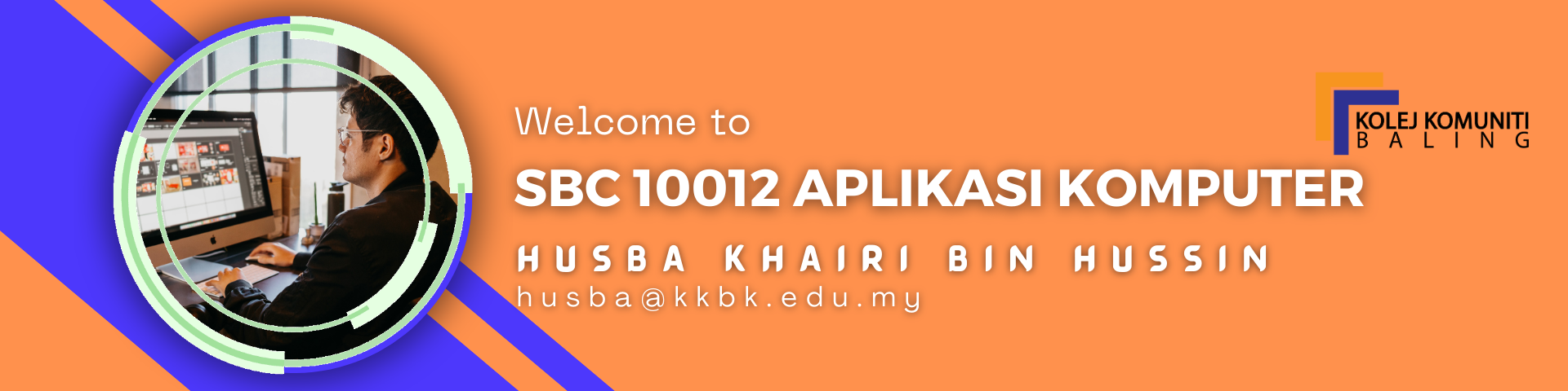 SBC10012 APLIKASI KOMPUTER