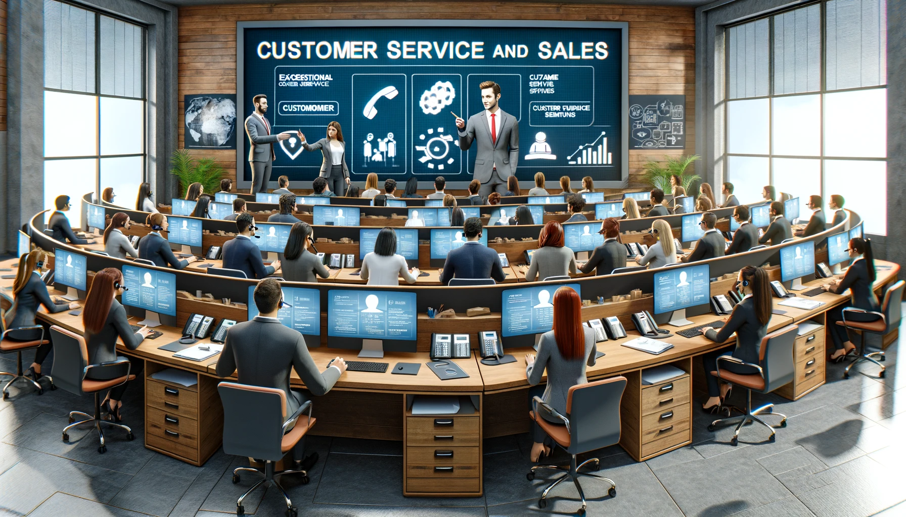 CUSTOMER SERVICE AND SALES_HOS4072